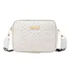 2025 Bolso Nuevo de Hilo Bordado Moda Bolso para Cámara Correa Ancha para el Hombro Bolso Cruzado Simple de un Solo Hombro Bolso para Mujer Dropshipping
