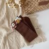 Otoño Nuevos Calcetines para Niños Calcetines de Media Caña de Algodón Peinado con Lazo Estilo Japonés para Bebé Calcetines de Rizo Estilo Princesa