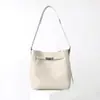 2026 Nuevo Bolso de Mano y Bolso Cruzado de Cuero de Vaca de Primera Capa de Alta Gama de Moda con Gran Capacidad, Bolso Sencillo y Versátil para el Día a Día