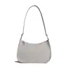 2026 Tendência Estilo Coreano Casual Primavera Nova Cor Sólida Suave Abaixo do Braço Pequena Quadrada Bolsa de Ombro Transversal