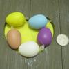 Huevo de Pascua de plástico de 3,9 x 2,8 cm para pintar, juguete pequeño para hacer uno mismo, CD-5