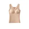 Venda Direta de Fábrica Bestseller Transfronteiriço com Bojos Roupa Íntima Sem Costura Outono Inverno Renda Colete Quente Camada Base Quente para Barriga Feminina