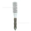 Cepillo rodillo para cabello rizado salón de belleza cilindro de peinado cepillo de aire cepillo de peluquería rodillo esponjoso cepillo para cabello rizado cepillo para peinar cabello lacio con secador