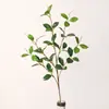 [Nuevo] Arte Floral Qi Hao 5 Ramas 15 Mallas Árbol Banyan de Rama Única Simulación Hoja Transfronterizo Decoración del Hogar Arreglo Floral Planta Verde Simulación