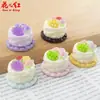 Nuevo Pastel de Rosa Uva Tridimensional DIY Pegamento de Crema Joyería de Resina Accesorios Colgantes para Tocados Adornos