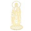 Ocho Santos Patronos Calcomanías Metálicas Buda Natal Calcomanías para Teléfono Móvil Ocho Santos Patronos Guanyin Tathagata Puxian Manjusri