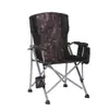 Cadeira Ferradura Personalizada Cadeira de Acampamento Banqueta de Pesca Portátil Cadeira Dobrável de Acampamento Piquenique com Encosto Elevado para Exterior Praia
