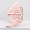 Gorro de Secado Rápido de Terciopelo Coral para Mujer, Suave, Absorbente de Agua, No Suelta Pelusa, Secado Rápido, Gorro de Ducha Perezoso, Gorro de Secado Rápido Personalizado Transfronterizo
