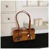 Bolso de Axila de Gama Alta para Viajes Diarios 2026 Nuevo Color Block Bolso de Mensajero de Mano Versátil de Moda Bolso de Hombro