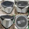 Cubierta de Aire Acondicionado para Exteriores Amazon Transfronterizo Malla de Resina para Máquina de Exterior Cubierta Protectora de Malla para Hojas Caídas Aire Frío Exterior Filtro Superior
