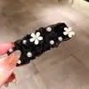 Pinza para el Cabello de Organza Plisada Super Hada Flor Ojo de Gato Pinza Lateral Pinza para la Parte Trasera de la Cabeza Pinza de Un Carácter Pinza BB Pinza para el Cabello