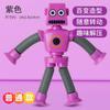 Variedad ventosa robot tirar tubo telescópico descompresión novedad juguetes educativos luminosos juguetes populares de internet mayoreo