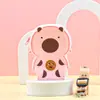 Juguete de Apretar Capibara Juguete Educativo para Alivio del Estrés Bolso Cruzado Stitch Cartera Infantil Bolsa de Almacenamiento Juguete de Apretar