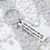 Nuevo Llavero Inspirador Todos Somos Historias en Grabado de Joyería de Acero Inoxidable