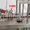 Linha de produção automática de vedação de plugue interno com rosca de tampa externa máquina de tampar automática servo máquina de travamento de tampa plástica