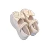 Zapatos de Cuero de Moda para Niñas 2026 Primavera y Otoño Nuevos Mocasines de Performance para Niños Bailarinas Suaves con Lazo de Princesa para Niñas