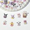 Juguete de Comida DIY Pastel Dibujos Animados Accesorios para Uñas Lindos Pastel de Fresa Realista 3D Resina DIY Decoraciones de Uñas Portátiles