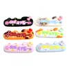 Etiquetas de Texto con Forma de Pata de Gato Lindas Accesorios de Resina Materiales Hechos a Mano DIY Pinzas para el Cabello Decoraciones para Fundas de Teléfono Pegatinas para Abanicos