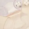 Calcinhas Femininas Tianmei com 60 Fios de Algodão de Fibra Longa de Xinjiang, Sem Costura, Respiráveis, Finas, 100% Algodão, Antibacterianas, com Entrepernas Estendida para Mulheres