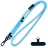 Cordón para teléfono móvil de 8 mm de grosor, retráctil, ajustable, para colgar en el cuello, antipérdida, para exteriores