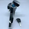 MS306-1A-1 com trava de mola, fechadura para porta de armário em liga de zinco, alça para painel de controle, fechadura para porta de caixa de distribuição