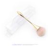 Novo pincel de blush de cintura pequena e solta, cabo dourado rosa, tinta mel, diâmetro grande, maquiagem, beleza