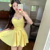 Traje de baño de una pieza estilo falda nuevo 2025 para mujer para cubrir el abdomen y apariencia adelgazante para vacaciones en la playa Traje de baño para aguas termales para mujer [Envío Directo]