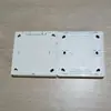 Venta al por mayor de fábrica tipo 86 interruptor de pared blanco de un polo y tiro simple, bloque de PC, placa de combustible, interruptor de balancín simple