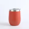 Taza de Huevo de 12 oz Transfronteriza Termo Mini de Acero Inoxidable Doble Capa al Vacío Forma de U Forma de Huevo Taza de Agua Venta al por Mayor de Fábrica