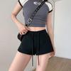 Shorts Deportivos Casuales para Mujer Spice Girls Ropa Exterior con Forro Triple Pantalón Micro Pierna Ancha Cintura Alta Pantalones Cortos Calientes para Correr Pantalones de Playa
