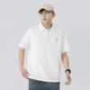 Kun Hai Peng Yun Camisa Polo Paul para Hombre Sentido de Alta Gama Nueva Moda Manga Corta Solapa Suelta Camiseta Pesada de Verano para Hombre