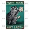 Pinturas Vintage em Lata Estilo Americano de Animais, Paisagens e Edifícios Cuidadosamente Selecionadas para Decoração de Casa