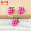 Juguetes de Comida de Frutas 3D Simulados, Accesorios de Resina de Pegamento de Crema Hechos a Mano para Bricolaje, Accesorios para el Cabello, Colgantes, Llaveros, Adornos Decorativos