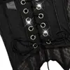 En Stock Europeo y Americano Transfronterizo Sexy Malla Transparente Ajustado Correa Cruzada Cadena Metálica Cadena Colgante con Guantes Lencería Sexy