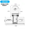 Puertas corredizas de vidrio superior e inferior de acero inoxidable, bisagras de puerta, accesorios de ferretería para baño y cuarto de ducha