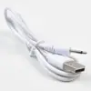 Cable de Alimentación Mono 2.5 USB a Pin de Audio de 2.5 mm Cable de Carga Máquina de Educación Temprana Juguete para Adultos Cable Dc2.5
