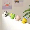 Decoración de Escritorio de Computadora Descompresión Estación de Trabajo Animal Pequeño Tumbado Dibujo Animado Creativo Pantalla de Navegador Adorno de Resina