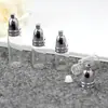 DIY Hecho a Mano Creativo Tapa de Rosca Botella de Perfume Aromaterapia Colgante Botella de Relleno de Aceite Esencial Collar de Botella de Vidrio Llavero