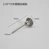 Escova de arame de cobre mini 3mm, roda de polimento de arame de aço inoxidável, escova de polimento elétrica para desbaste e remoção de ferrugem, em formato T e tigela, fornecimento direto do fabricante