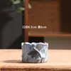 Maceta de cerámica antigua de gran tamaño al por mayor, hecha a mano, con diseño de zakka, micropaisaje, para decoración del hogar, manualidades
