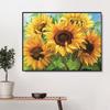 Mosaico 5D Pintura Decorativa Diamante Completo Feito à Mão DIY Planta Flor Pintura Diamante Estilo Fresco Ornamento de Mesa e Armário 3D