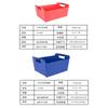 Cubo de Hielo de Plástico Unido Seleccionado Cuidadosamente Marco para Cerveza Cesta para Cerveza Cubo para Cerveza Cuadrado Cubo para Cerveza en Forma de V Impreso con Logotipo