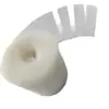 Perforadora de gancho y bucle adhesiva rectangular, autoadhesiva, hebilla hembra, corte de doble cara, adhesivo fuerte, punto de gancho y bucle