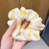 Colección de scrunchies de verano: versátiles ligas coreanas para el cabello, cuerdas para el cabello estilo universitario fresco, accesorios elásticos para el cabello, accesorios para la cabeza para mujeres