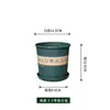 Vaso de Plástico Espesso Atualizado Venda por Atacado Vaso de Resina Vaso para Suculentas Lilch Verde Vaso para Árvore Frutífera Roseira Extra Grande