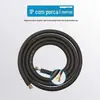 Tubo de Alumínio para Ar Condicionado Tubo de Conexão Tubo de Cobre e Alumínio Tubo de Extensão Tubo de Alumínio Espessado 1.5P 3P Tubo de Liga Preto