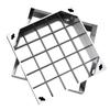 Tapa de Alcantarilla Invisible de Acero Inoxidable Cuadrada Redonda Decorativa 304 Lluvia Aguas Residuales Arena Tapa de Alcantarilla Placa Rejilla de Alcantarilla Prefabricada