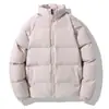 Fábrica Exclusiva de Ropa de Algodón para Comercio Exterior Chaqueta de Algodón con Cuello Alto para Hombre y Mujer Chaqueta Acolchada de Algodón Holgada Conjunto de Pareja Chaqueta Acolchada Tallas Grandes Ropa Exterior