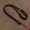 Colgante Auténtico Morado Dorado Cinabrio Mantra de Seis Palabras, Amuleto de Paz, Colgante de Jade, Cordón para Collar, Joyería, Fresco y Dulce