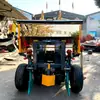 Sembradora Multifuncional de Dos Filas de Cobertura Total de Cacahuete y Fertilización con Potencia Diésel y Gasolina, Fabricante de Máquina Cubridora de Film Integrada